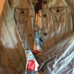Hollister Jean Jacket like new